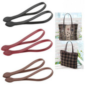 60 cm PU-nahast käepidemed Vastupidavad õlakotid Eemaldatav vöö Naiste lehtedest käekotirihmad DIY käsitsi valmistatud asenduskäepideme rihmad