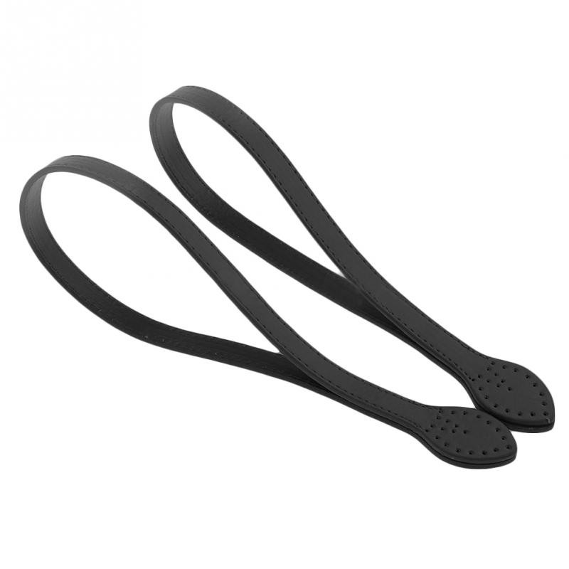 60 cm PU-nahast käepidemed Vastupidavad õlakotid Eemaldatav vöö Naiste lehtedest käekotirihmad DIY käsitsi valmistatud asenduskäepideme rihmad