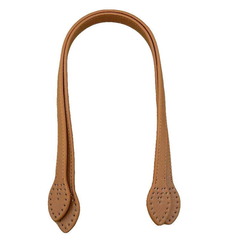 60 cm PU-nahast käepidemed Vastupidavad õlakotid Eemaldatav vöö Naiste lehtedest käekotirihmad DIY käsitsi valmistatud asenduskäepideme rihmad