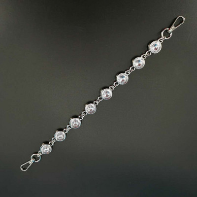 Hamis kő lánc fogantyú kézitáska medál Gyémánt utánzat Táska pánt női Válltáska vállpánt díszítés Táska kiegészítők