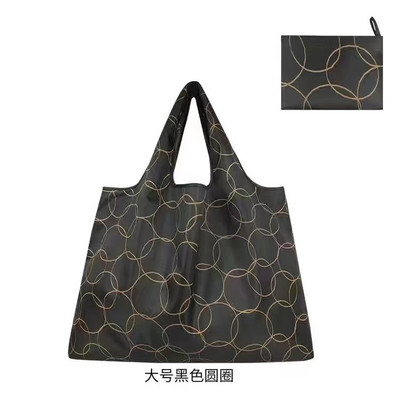 Velika najlonska ženska torba za kupnju, sklopiva torba za višekratnu upotrebu, torba za kupnju, ručna torba, ekološka torba, velike torbe