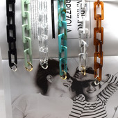 Super Chic Dugačka cigla 44mm*24mm Dobra kvaliteta Duljina ručke za torbicu Može se izraditi po narudžbi Kratak remen za torbu preko ramena Remen za gornju ručku