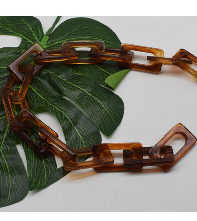 Super Chic Dugačka cigla 44mm*24mm Dobra kvaliteta Duljina ručke za torbicu Može se izraditi po narudžbi Kratak remen za torbu preko ramena Remen za gornju ručku