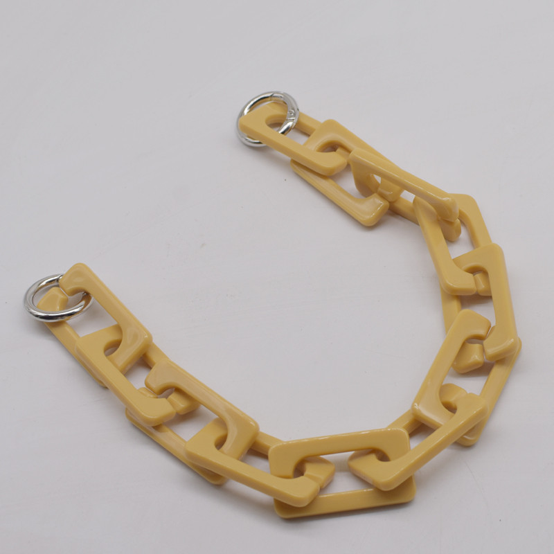 Super Chic Dugačka cigla 44mm*24mm Dobra kvaliteta Duljina ručke za torbicu Može se izraditi po narudžbi Kratak remen za torbu preko ramena Remen za gornju ručku