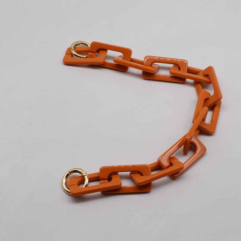 Super Chic Dugačka cigla 44mm*24mm Dobra kvaliteta Duljina ručke za torbicu Može se izraditi po narudžbi Kratak remen za torbu preko ramena Remen za gornju ručku