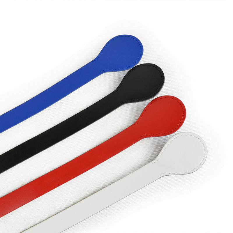 TANQU ilga trumpa plokščia rankena, skirta obag Dirbtinės PU odinės rankenos nuleidimo formos galas O krepšiui OCHIC Obag '50