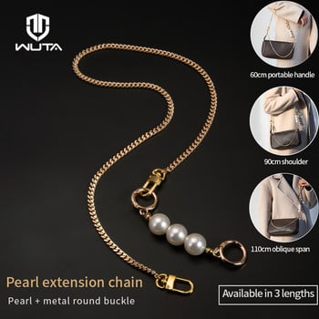 WUTA Extension Pearl Chain for LV Handbag Strap Extender Bag Strap Transformation Crossbody Shoulder Belt Αξεσουάρ τσάντας