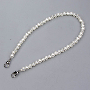 Perlų imitacijos grandinės priedų krepšio dirželis įstrižas pečių dirželio krepšio grandinėlė moteriškas metalinis krepšio dirželis „pasidaryk pats“ gaminių priedai