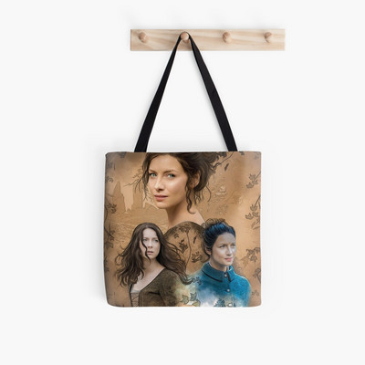 Moteriškas pirkinių krepšys Outlander tipografijoje Kawaii Bag Harajuku pirkinių drobė Shopper Bag mergaičių rankinė Tote pečių moteriškas krepšys