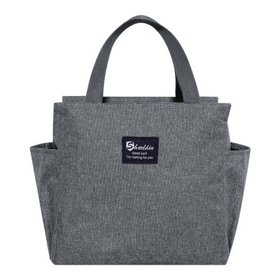 Didelės talpos aušintuvo krepšys, atsparus vandeniui Oksfordo nešiojamasis užtrauktuku terminiai pietų krepšiai Izoliuotas šaldiklio krepšys stovyklavimo iškylų maišas