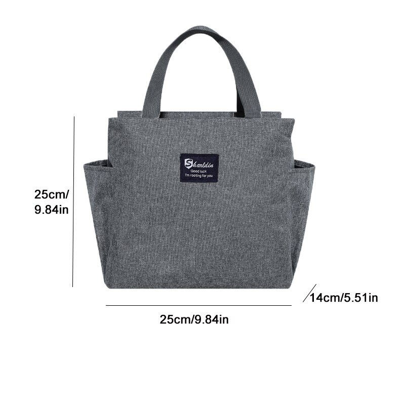 Didelės talpos aušintuvo krepšys, atsparus vandeniui Oksfordo nešiojamasis užtrauktuku terminiai pietų krepšiai Izoliuotas šaldiklio krepšys stovyklavimo iškylų maišas