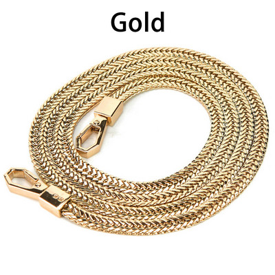 100/110/120cm remen za torbu za žene, zamjenska torbica, torba na rame, lanac, remen, zlatno srebrna, crna, ručne torbe, remen, dijelovi torbe, hardver