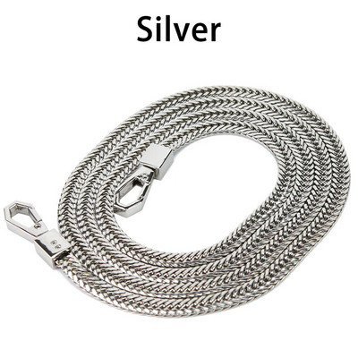 100/110/120cm remen za torbu za žene, zamjenska torbica, torba na rame, lanac, remen, zlatno srebrna, crna, ručne torbe, remen, dijelovi torbe, hardver