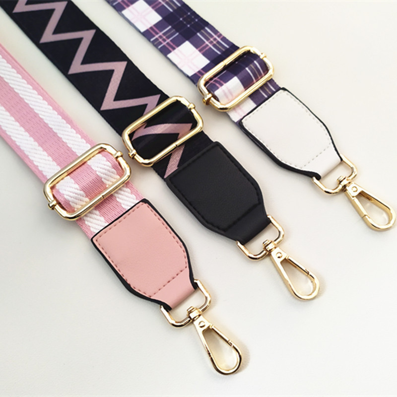 Színes hátizsák öv női virágos vállpánt cseretartozékok kézitáskákhoz