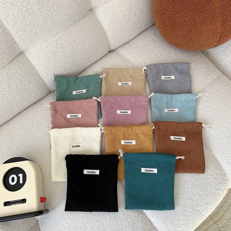 Slatka samtasta torbica za novčiće Torbica s uzicom Ručne torbice Ženski nakit Ruž za usne Kozmetička velika torbica Torbica s užetom Torbica za pohranu Torbica s uzicom