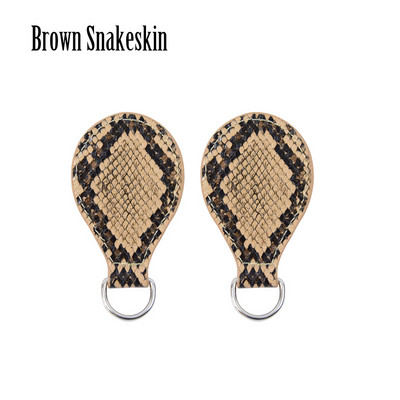 TANQU Novo nadograđeno oslikavanje rubova 1 par 2 kom. Sjajni padajući kraj za ručku Obag PU dodatak za padanje za O torbu Obasket DIY ženska torba