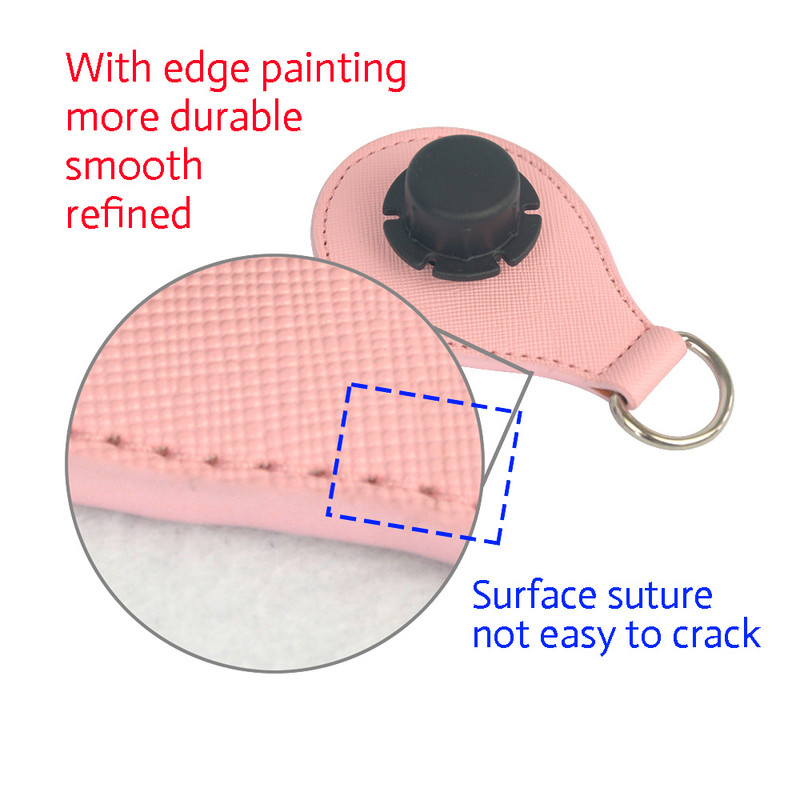 TANQU Novo nadograđeno oslikavanje rubova 1 par 2 kom. Sjajni padajući kraj za ručku Obag PU dodatak za padanje za O torbu Obasket DIY ženska torba