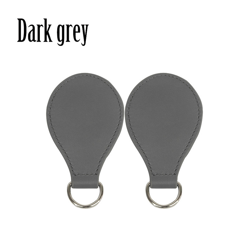 TANQU Novo nadograđeno oslikavanje rubova 1 par 2 kom. Sjajni padajući kraj za ručku Obag PU dodatak za padanje za O torbu Obasket DIY ženska torba