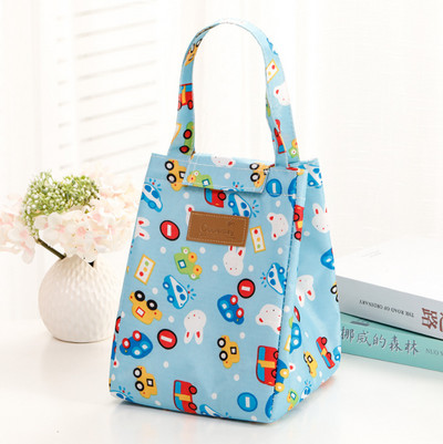 Modes pusdienu maisiņš, izolēts termiski jauki kaķis daudzkrāsains brokastu kastes maisiņi sievietēm portatīvie rokas iepakojumi piknika ceļojumu produkti