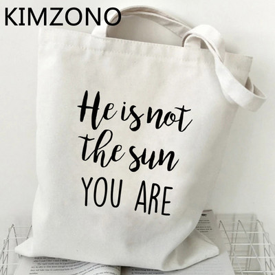 Grays Anatomy torba za kupnju pamučna torba eko torba za kupovinu namirnica boodschappentas vrećica za višekratnu upotrebu prilagođena