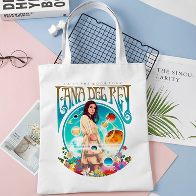 Lana Del Rey torba za kupnju bolsas de tela ručna torba shopper bolso pamučna platnena torba tkana reciclaje torba bolsa compra sac toile