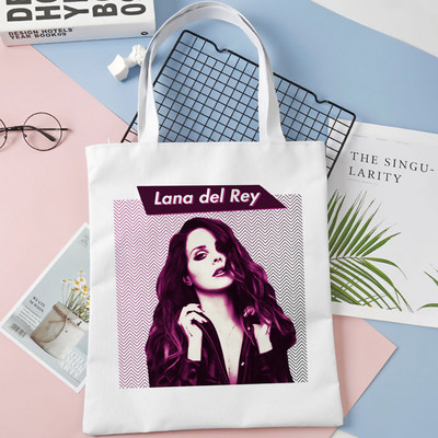 Lana Del Rey torba za kupnju bolsas de tela ručna torba shopper bolso pamučna platnena torba tkana reciclaje torba bolsa compra sac toile