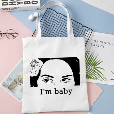 Lana Del Rey torba za kupnju bolsas de tela ručna torba shopper bolso pamučna platnena torba tkana reciclaje torba bolsa compra sac toile