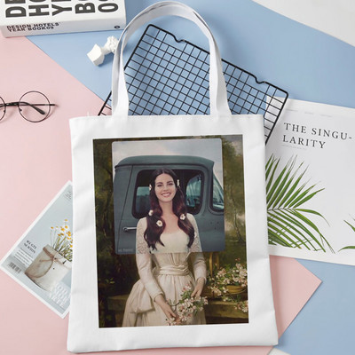 Lana Del Rey torba za kupnju bolsas de tela ručna torba shopper bolso pamučna platnena torba tkana reciclaje torba bolsa compra sac toile