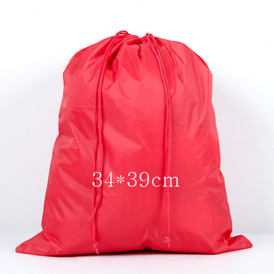 3 veličine, šarene vodootporne torbe s uzicom, cipele, donje rublje, putne sportske torbe, najlonske torbe, organizator, pakiranje odjeće, logotip s iglama