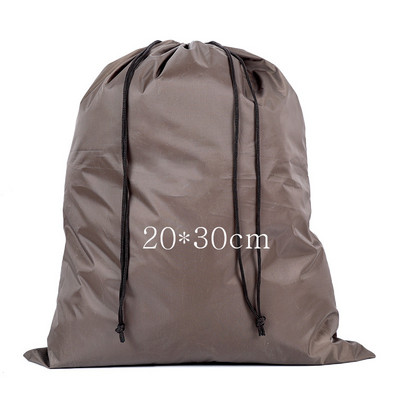 3 veličine, šarene vodootporne torbe s uzicom, cipele, donje rublje, putne sportske torbe, najlonske torbe, organizator, pakiranje odjeće, logotip s iglama