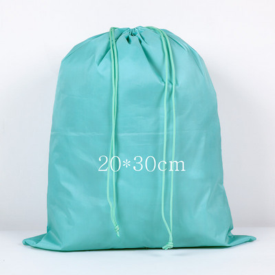 3 veličine, šarene vodootporne torbe s uzicom, cipele, donje rublje, putne sportske torbe, najlonske torbe, organizator, pakiranje odjeće, logotip s iglama