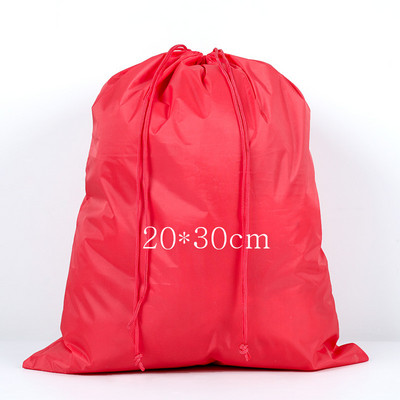 3 veličine, šarene vodootporne torbe s uzicom, cipele, donje rublje, putne sportske torbe, najlonske torbe, organizator, pakiranje odjeće, logotip s iglama