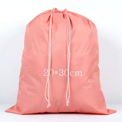 3 veličine, šarene vodootporne torbe s uzicom, cipele, donje rublje, putne sportske torbe, najlonske torbe, organizator, pakiranje odjeće, logotip s iglama