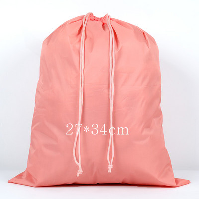 3 veličine, šarene vodootporne torbe s uzicom, cipele, donje rublje, putne sportske torbe, najlonske torbe, organizator, pakiranje odjeće, logotip s iglama