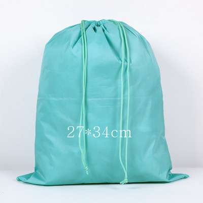 3 veličine, šarene vodootporne torbe s uzicom, cipele, donje rublje, putne sportske torbe, najlonske torbe, organizator, pakiranje odjeće, logotip s iglama