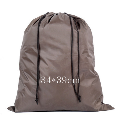 3 veličine, šarene vodootporne torbe s uzicom, cipele, donje rublje, putne sportske torbe, najlonske torbe, organizator, pakiranje odjeće, logotip s iglama
