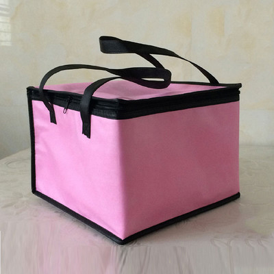 Nagy, nem szőtt hőszigetelő csomag Ebédtáska Piknik Hordozható konténeres táskák Friss jéghűtő Hordozó Élelmiszer szigetelt zacskók