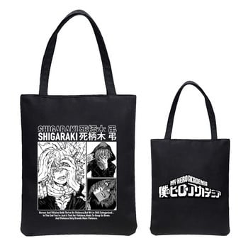 My Hero Academia Shopper τσάντα Anime Cosplay Ιαπωνική MHA Shoto τσάντα καμβά εκτύπωσης Casual Women School Shoulderbag 2021