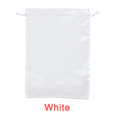 Alileader 1 τμχ Μεταξωτό σατέν τσάντα κορδονιού Τσάντες σατέν για συσκευασία Περούκα/μακιγιάζ/βλεφαρίδες/άρωμα/υφασμάτινο τσάντα δώρου από μεταξωτό σατέν κορδόνι