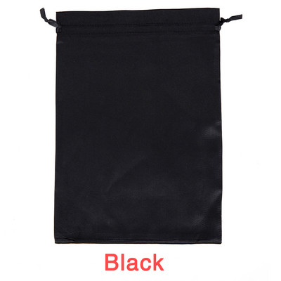 Alileader 1 τμχ Μεταξωτό σατέν τσάντα κορδονιού Τσάντες σατέν για συσκευασία Περούκα/μακιγιάζ/βλεφαρίδες/άρωμα/υφασμάτινο τσάντα δώρου από μεταξωτό σατέν κορδόνι