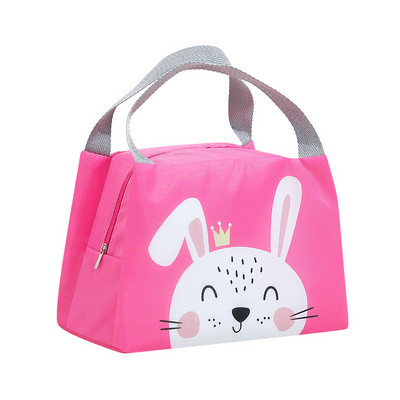 Friss hűtőtáska, hőálló, vízálló nylon hordozható cipzárral zárt oxfordi ebédlőtáskák nők számára kényelmes ebédlődobozos élelmiszertáskák