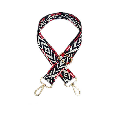 Állítható táskapánt Táskarész tartozékai kézitáskákhoz Nylon öv széles szivárványos vállpánt csere pénztárca láncpántok