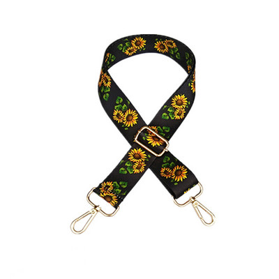 Állítható táskapánt Táskarész tartozékai kézitáskákhoz Nylon öv széles szivárványos vállpánt csere pénztárca láncpántok