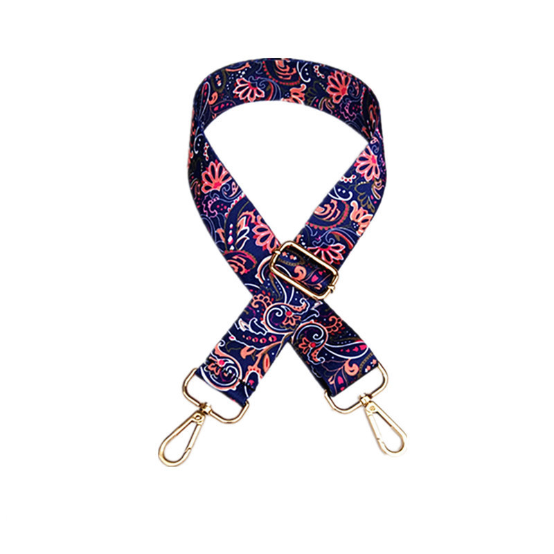 Állítható táskapánt Táskarész tartozékai kézitáskákhoz Nylon öv széles szivárványos vállpánt csere pénztárca láncpántok