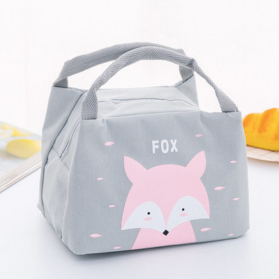 Amiqi Fresh Chladiaca Taška Vysokokapacitná Obedárová Krabica Pre Ženy Pohodlná Obedárová Taška Vodotesná Taška s Rybím Vzorom Kawaii Do Práce