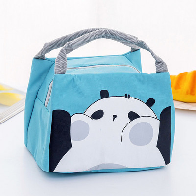Amiqi Fresh Chladiaca Taška Vysokokapacitná Obedárová Krabica Pre Ženy Pohodlná Obedárová Taška Vodotesná Taška s Rybím Vzorom Kawaii Do Práce