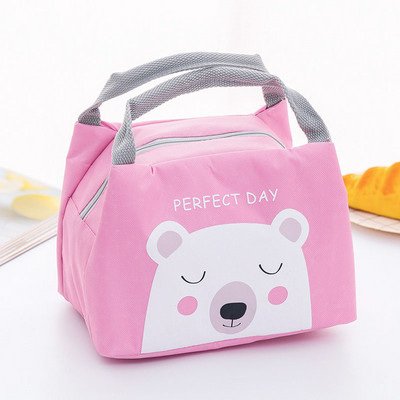 Amiqi Fresh Chladiaca Taška Vysokokapacitná Obedárová Krabica Pre Ženy Pohodlná Obedárová Taška Vodotesná Taška s Rybím Vzorom Kawaii Do Práce