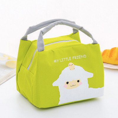 Amiqi Fresh Chladiaca Taška Vysokokapacitná Obedárová Krabica Pre Ženy Pohodlná Obedárová Taška Vodotesná Taška s Rybím Vzorom Kawaii Do Práce