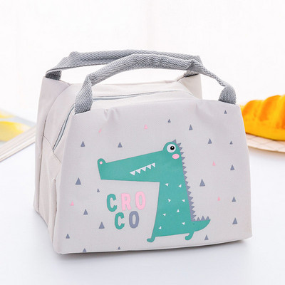 Amiqi Fresh Chladiaca Taška Vysokokapacitná Obedárová Krabica Pre Ženy Pohodlná Obedárová Taška Vodotesná Taška s Rybím Vzorom Kawaii Do Práce