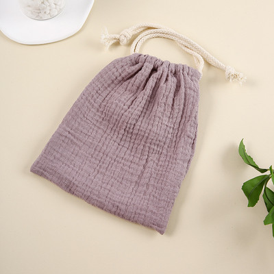 Cute Bear Drawstring τσάντα Βαμβακερά είδη πρώτης ανάγκης για μωρά Τσάντα πάνας Καλλυντικά χαρτικά Τσάντες κορδονιών κορδόνι πουγκί κοσμήματα Organizer